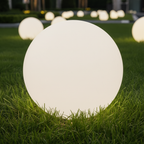 Lampe Boule LED Extérieure Étanche Rechargeable