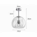 Plafonnier en Verre Design Nordique