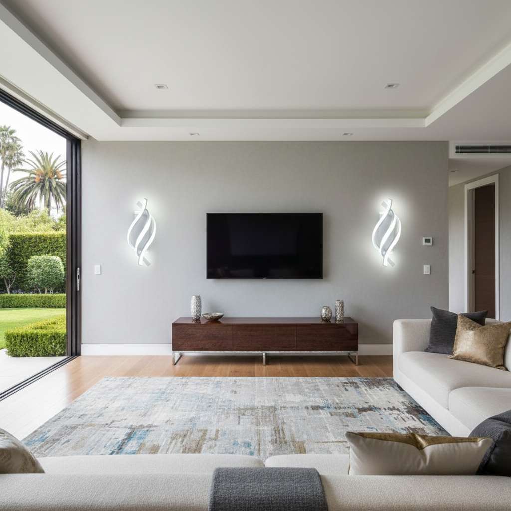 Applique murale LED Moderne Curva