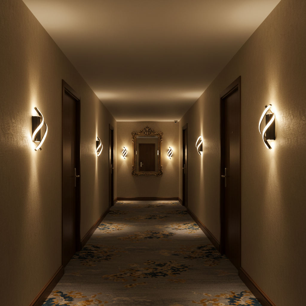 Applique murale LED Moderne Curva