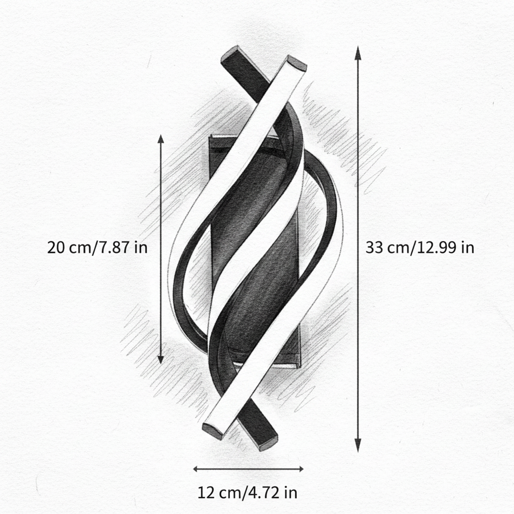 Applique murale LED Moderne Curva