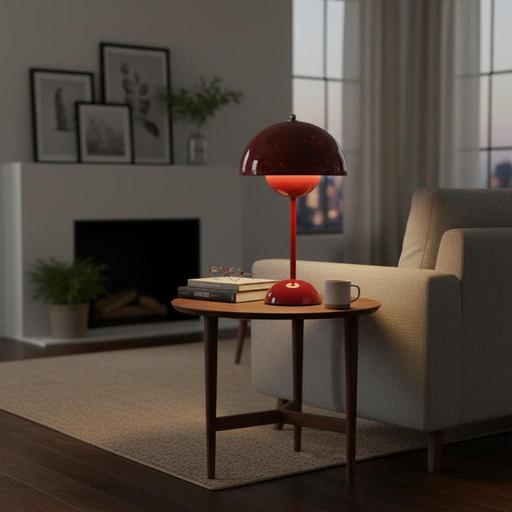 Lampe de Table – Ambiance Cocooning et Élégance Contemporaine