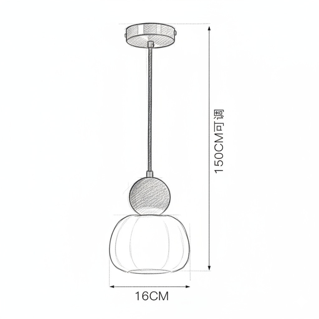 Suspension Art Déco – Style Bauhaus et Élégance Contemporaine