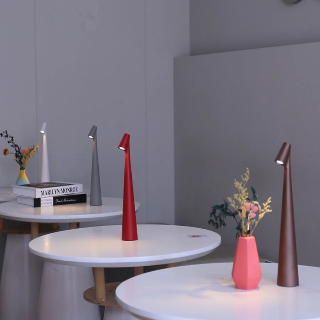 Lampe de Table LED Sans Fil – Design Scandinave Minimaliste