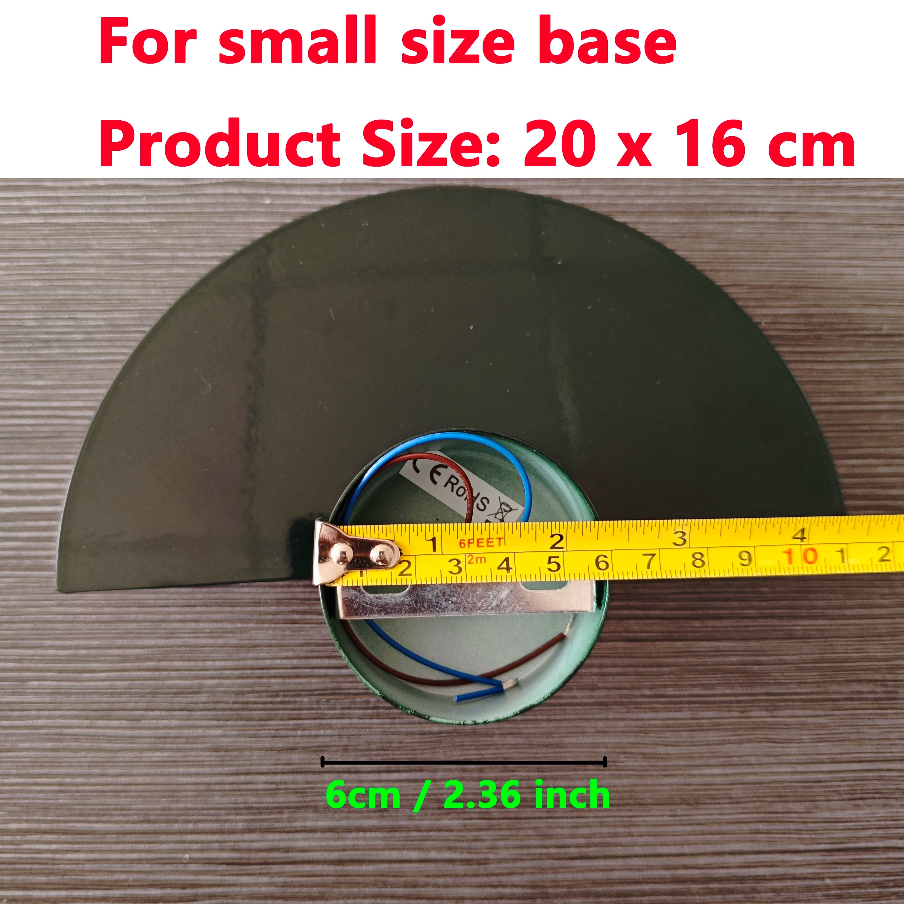 Applique Murale Demi-Lune Ronde